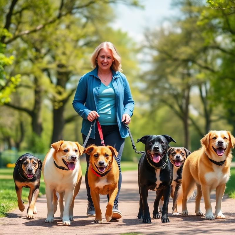 Contact dog walker directly